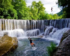 Slackline : le plaisir de l'équilibre